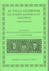 Cicero De Finibus Bonorum et Malorum - Book