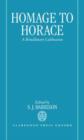 Homage to Horace : A Bimillenary Celebration - Book