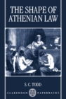 The Shape of Athenian Law - Book