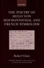 The Poetry of Hugo von Hofmannsthal and French Symbolism - Book