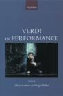 Verdi in Performance - Book