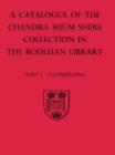 A Descriptive Catalogue of the Sanskrit and other Indian Manuscripts of the Chandra Shum Shere Collection in the Bodleian Library: Part I: Jyotihsastra - Book