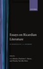 Essays on Ricardian Literature : In Honour of J.A. Burrow - Book