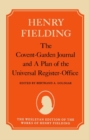 The Covent-Garden Journal and A Plan of the Universal Register-Office - Book