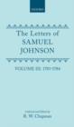 The Letters of Samuel Johnson with Mrs Thrale's Genuine Letters to Him : Volume III: 1783-1784: Letters 821.2--1174 - Book