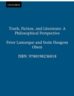 Truth, Fiction, and Literature : A Philosophical Perspective - Book