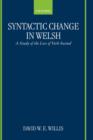 Syntactic Change in Welsh : A Study of the Loss of Verb-Second - Book