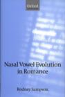 Nasal Vowel Evolution in Romance - Book