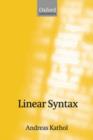 Linear Syntax - Book
