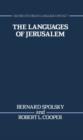 The Languages of Jerusalem - Book