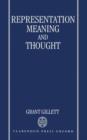 Representation, Meaning, and Thought - Book