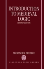 Introduction to Medieval Logic - Book