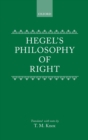 Hegel's Philosophy of right - Book