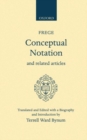 Conceptual Notation and Related Articles - Book