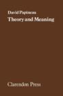 Theory and Meaning - Book