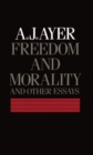 Freedom and Morality and other Essays - Book