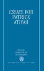 Essays for Patrick Atiyah - Book