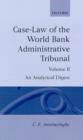 Case-Law of the World Bank Administrative Tribunal: Volume II - Book