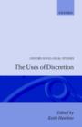 The Uses of Discretion - Book