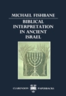 Biblical Interpretation in Ancient Israel - Book