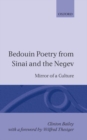 Bedouin Poetry from Sinai and the Negev : Mirror of a Culture - Book