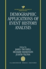 Demographic Applications of Event History Analysis - Book