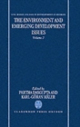 The Environment and Emerging Development Issues: Volume 2 - Book