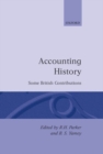 Accounting History : Some British Contributions - Book