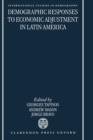 Demographic Responses to Economic Adjustment in Latin America - Book