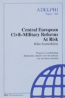 Central European Civil-Military Reforms at Risk - Book