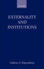 Externality and Institutions - Book