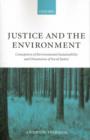 Justice and the Environment : Conceptions of Environmental Sustainability and Theories of Distributive Justice - Book