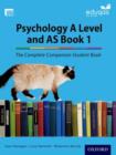 The Complete Companions for Eduqas Year 1 and AS Psychology Student Book - Book