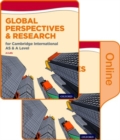 Global Perspectives and Research for Cambridge International AS & A Level Print & Online Book - Book
