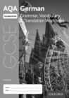 AQA GCSE German Foundation Grammar, Vocabulary & Translation Workbook for the 2016 specification (Pack of 8) - Book