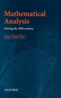 Mathematical Analysis during the 20th Century - Book