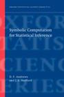 Symbolic Computation for Statistical Inference - Book