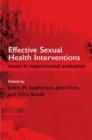 Effective Sexual Health Interventions : Issues in Experimental Evaluation - Book