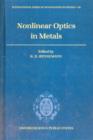 Non-linear Optics in Metals - Book