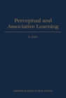 Perceptual and Associative Learning - Book