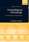 Proof and Disproof in Formal Logic - Book