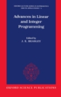 Advances in Linear and Integer Programming - Book
