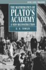 The Mathematics of Plato's Academy : A New Reconstruction - Book