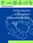 An Introduction to Invertebrate Conservation Biology - Book