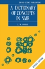 A Dictionary of Concepts in NMR - Book