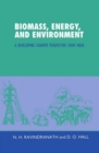 Biomass, Energy, and Environment : A Developing Country Perspective from India - Book