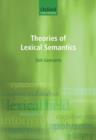 Theories of Lexical Semantics - Book