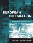 European Integration : An Economic Perspective - Book