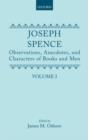 Observations, Anecdotes and Characters of Books of Man Collected from Conversations : Volume I - Book