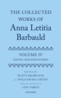 The Collected Works of Anna Letitia Barbauld: Volume 4 : Essays and Discourses - Book